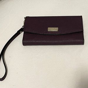 SOLD - Kate Spade wristlet wallet with detachable strap, GUC